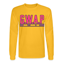 Load image into Gallery viewer, GWAP Long Sleeve T-Shirt - gold
