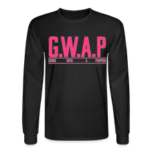 Load image into Gallery viewer, GWAP Long Sleeve T-Shirt - black