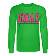 Load image into Gallery viewer, GWAP Long Sleeve T-Shirt - bright green