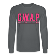 Load image into Gallery viewer, GWAP Long Sleeve T-Shirt - charcoal