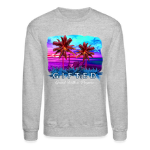 Load image into Gallery viewer, MIAMI NIGHTS Crewneck Sweatshirt - heather gray