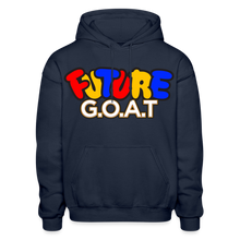 Load image into Gallery viewer, FUTURE G.O.A.T Hoodie - navy