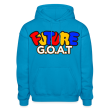 Load image into Gallery viewer, FUTURE G.O.A.T Hoodie - turquoise