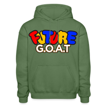 Load image into Gallery viewer, FUTURE G.O.A.T Hoodie - military green