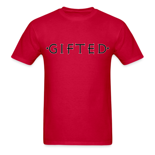 BIG & Tall GIFTED T-Shirt - red
