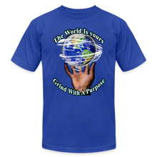 Load image into Gallery viewer, The World Is Yours T-Shirt - royal blue