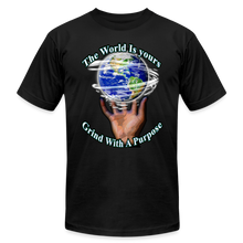 Load image into Gallery viewer, The World Is Yours T-Shirt - black
