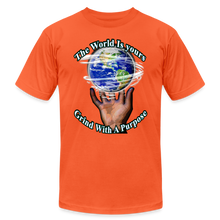 Load image into Gallery viewer, The World Is Yours T-Shirt - orange