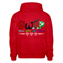 Load image into Gallery viewer, NEW Front & Back GWAP Hoodie - red