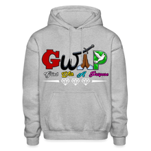 Load image into Gallery viewer, NEW Front & Back GWAP Hoodie - heather gray