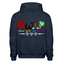 Load image into Gallery viewer, NEW Front & Back GWAP Hoodie - navy