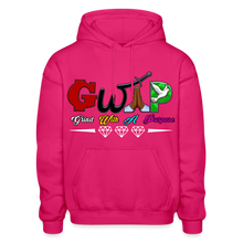 Load image into Gallery viewer, NEW Front & Back GWAP Hoodie - fuchsia