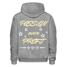 Load image into Gallery viewer, NEW Front & Back GWAP Hoodie - graphite heather