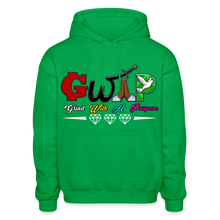 Load image into Gallery viewer, NEW Front & Back GWAP Hoodie - kelly green
