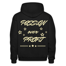 Load image into Gallery viewer, NEW FRONT & BACK GWAP HOODIE - black