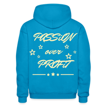 Load image into Gallery viewer, NEW FRONT & BACK GWAP HOODIE - turquoise