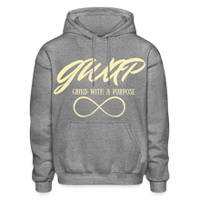 Load image into Gallery viewer, NEW FRONT & BACK GWAP HOODIE - graphite heather