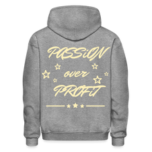 Load image into Gallery viewer, NEW FRONT & BACK GWAP HOODIE - graphite heather