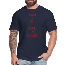 Load image into Gallery viewer, I AM GIFTED T-SHIRT - navy