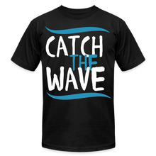 Load image into Gallery viewer, CATCH THE WAVE T-SHIRT - black