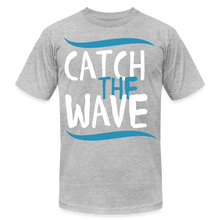 Load image into Gallery viewer, CATCH THE WAVE T-SHIRT - heather gray