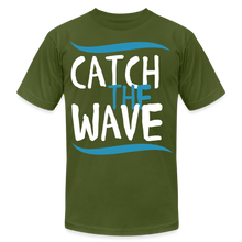Load image into Gallery viewer, CATCH THE WAVE T-SHIRT - olive