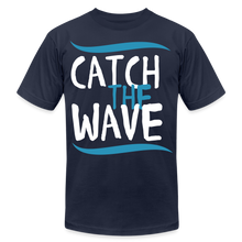 Load image into Gallery viewer, CATCH THE WAVE T-SHIRT - navy