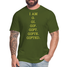 Load image into Gallery viewer, I AM GIFTED T-SHIRT - olive