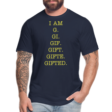 Load image into Gallery viewer, I AM GIFTED T-SHIRT - navy