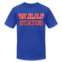 Load image into Gallery viewer, W.H.O.F Status - royal blue
