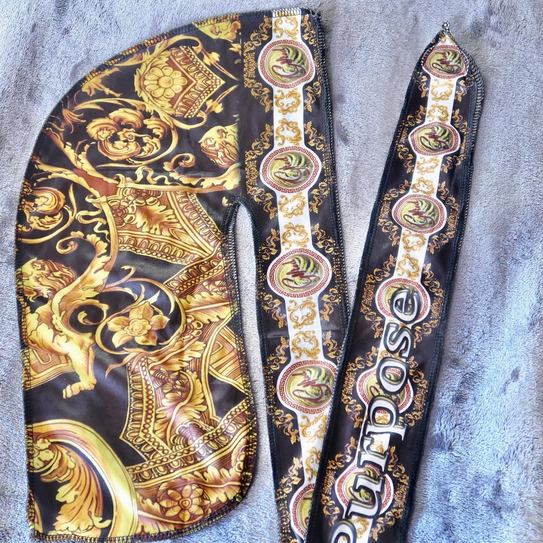 Black & Gold Limited Edition Gifted Durags