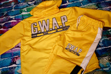 Load image into Gallery viewer, LIMITED Yellow/BLK GWAP Embroidery Windbreaker Sets
