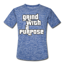 Load image into Gallery viewer, Grind With A Purpose Nostalgic - heather blue
