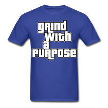Load image into Gallery viewer, Grind With A Purpose Nostalgic - royal blue
