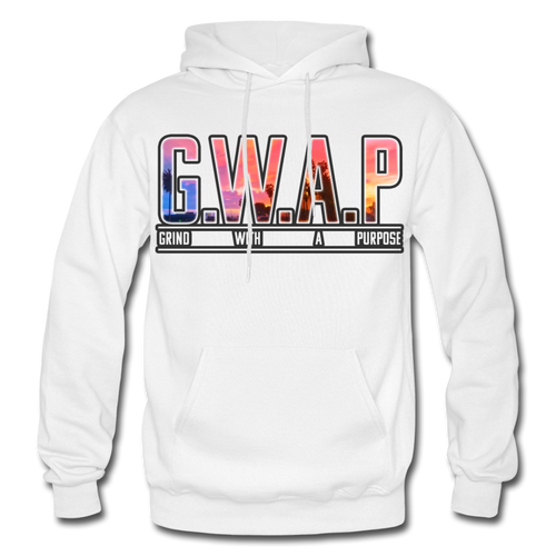 G.W.A.P Grind With A Purpose - white