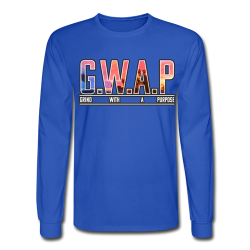 G.W.A.P (Grin With A Purpose) - royal blue