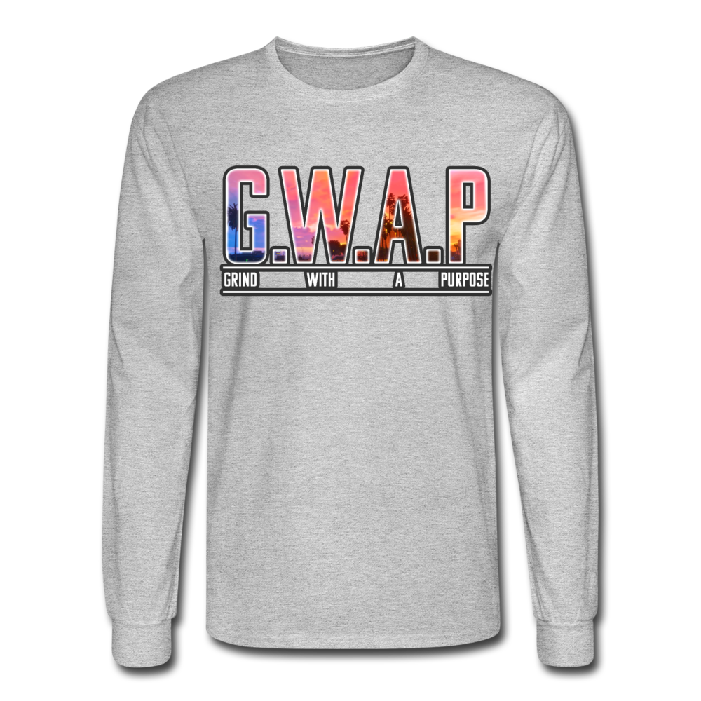 G.W.A.P (Grin With A Purpose) - heather gray