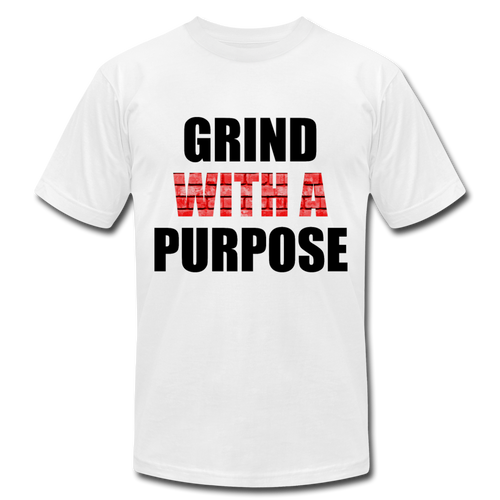 Grind With A Purpose Fire Red Edition - white
