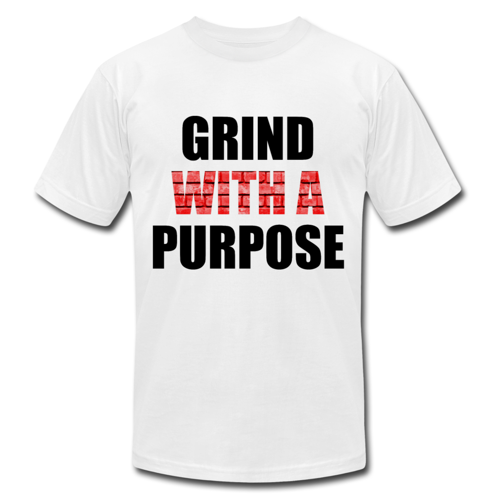 Grind With A Purpose Fire Red Edition - white