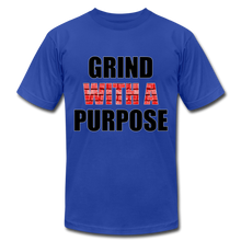 Load image into Gallery viewer, Grind With A Purpose Fire Red Edition - royal blue
