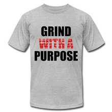 Load image into Gallery viewer, Grind With A Purpose Fire Red Edition - heather gray
