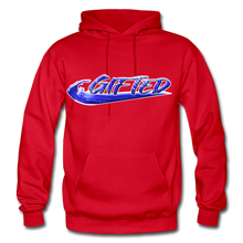 Load image into Gallery viewer, Blue Gifted Wave Check Edition Hoodie - red
