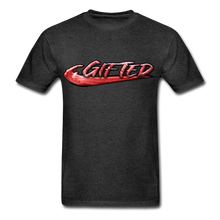 Load image into Gallery viewer, Fire Red Gifted Wave check - charcoal grey
