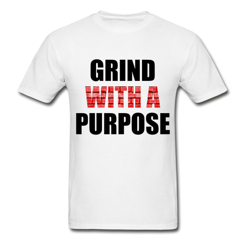 Fire Red Grind With A Purpose Shirt - white