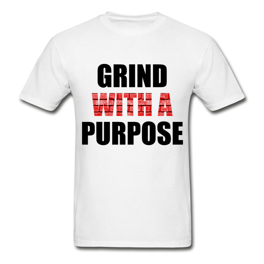 Fire Red Grind With A Purpose Shirt - white