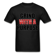 Load image into Gallery viewer, Fire Red Grind With A Purpose Shirt - black
