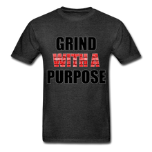 Load image into Gallery viewer, Fire Red Grind With A Purpose Shirt - charcoal grey
