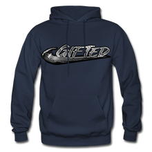 Load image into Gallery viewer, Gifted Wave Check Snow Edition Hoodie - navy
