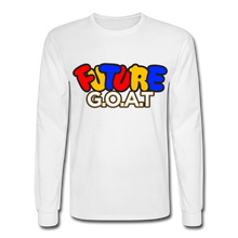 Load image into Gallery viewer, FUTURE G.O.A.T Long Sleeve T-Shirt - white
