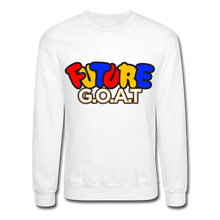 Load image into Gallery viewer, FUTURE G.O.A.T Crewneck Sweatshirt - white

